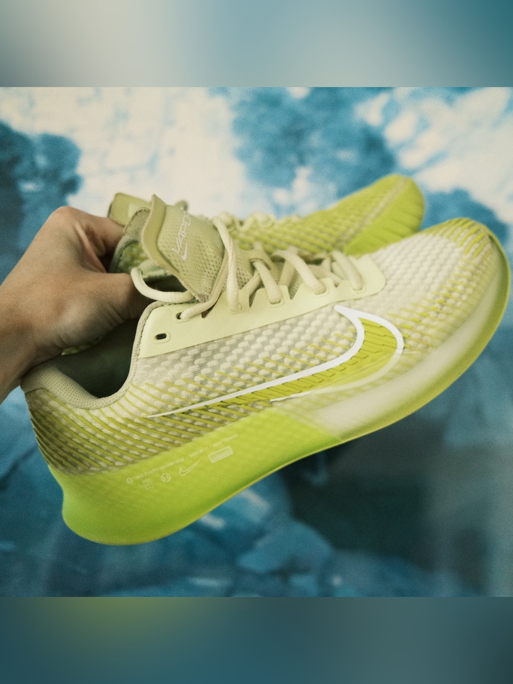 Nike Court Air Zoom Vapor 11 Hard Court Luminous Green Shoe